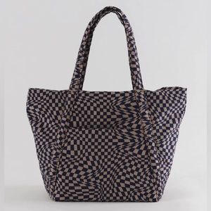 Baggu Travel Cloud Bag in check